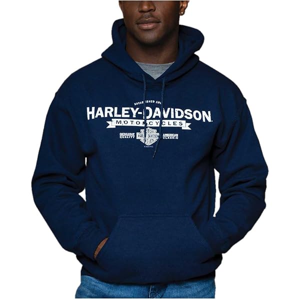 Harley-Davidson Men's Hallmark Staple Colorblock Hoodie - 96294